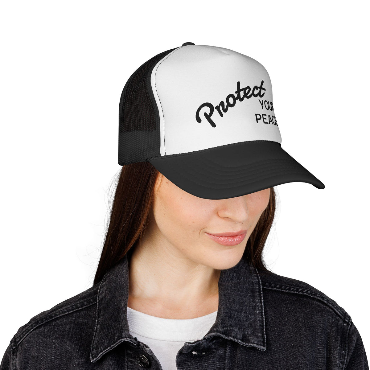 Protect Your Peace | Inspirational Trucker Hat