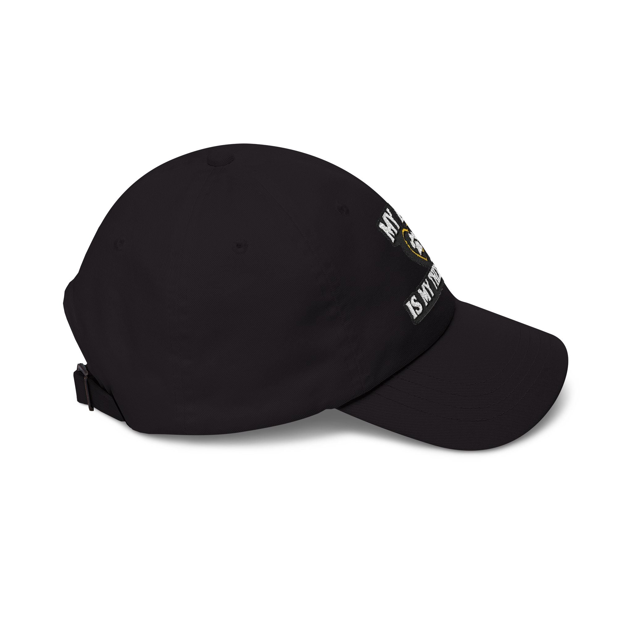 "My Dog Is My Therapist" Embroidered Baseball Hat