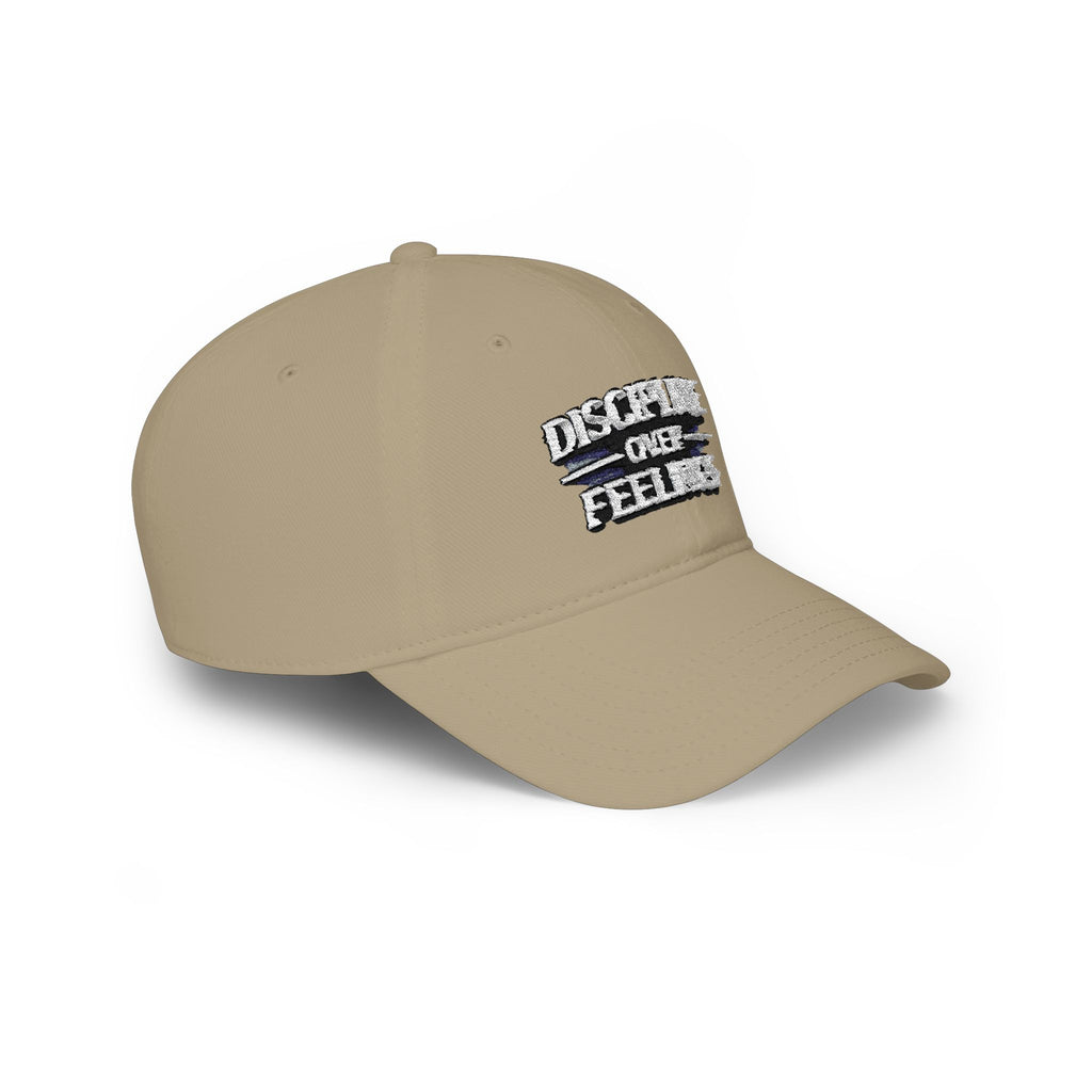 Discipline Over Feelings Hat