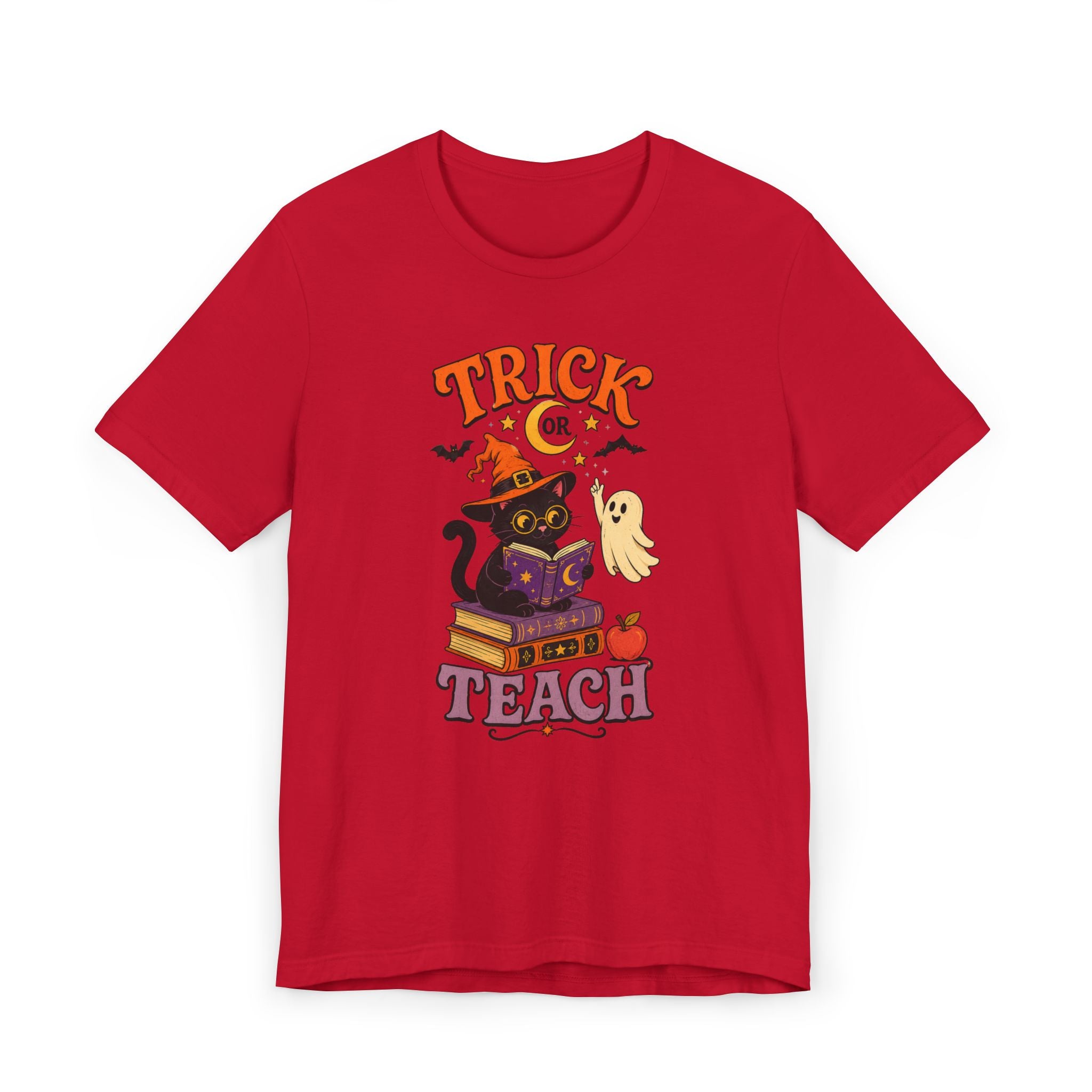 Trick or Teach Halloween Teacher T-Shirt