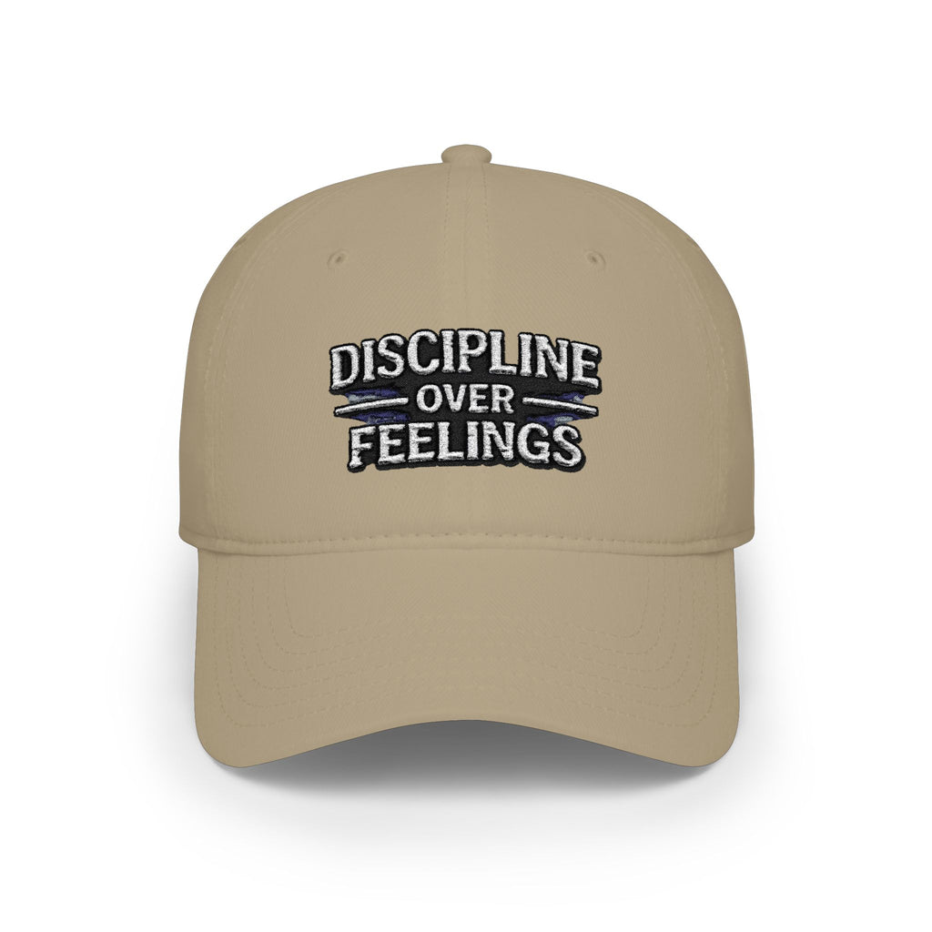 Discipline Over Feelings Hat