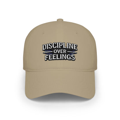 Discipline Over Feelings Hat
