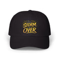 Dad Cap — "The Storm Is Over" Embroidered Inspirational Hat