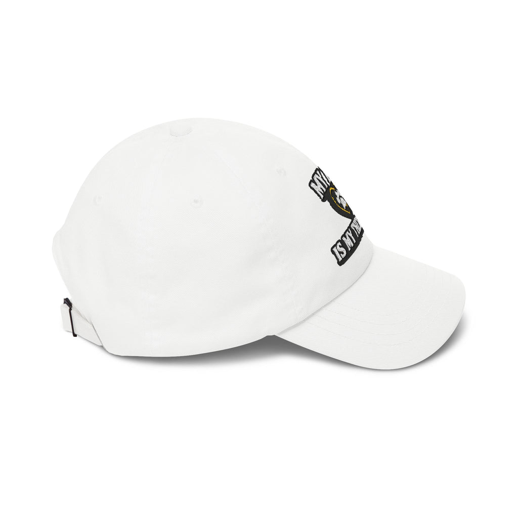 "My Dog Is My Therapist" Embroidered Baseball Hat
