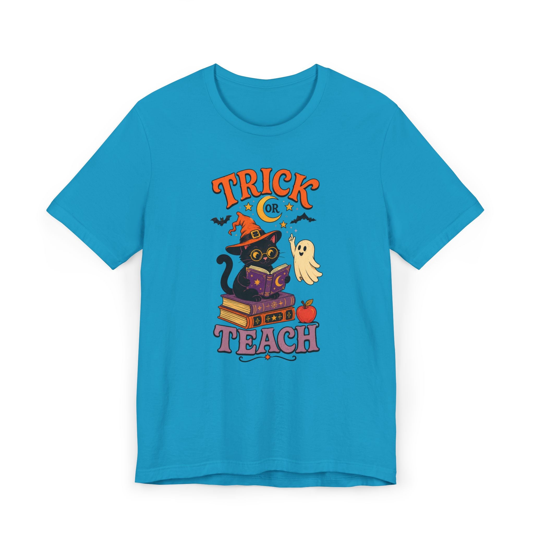 Trick or Teach Halloween Teacher T-Shirt