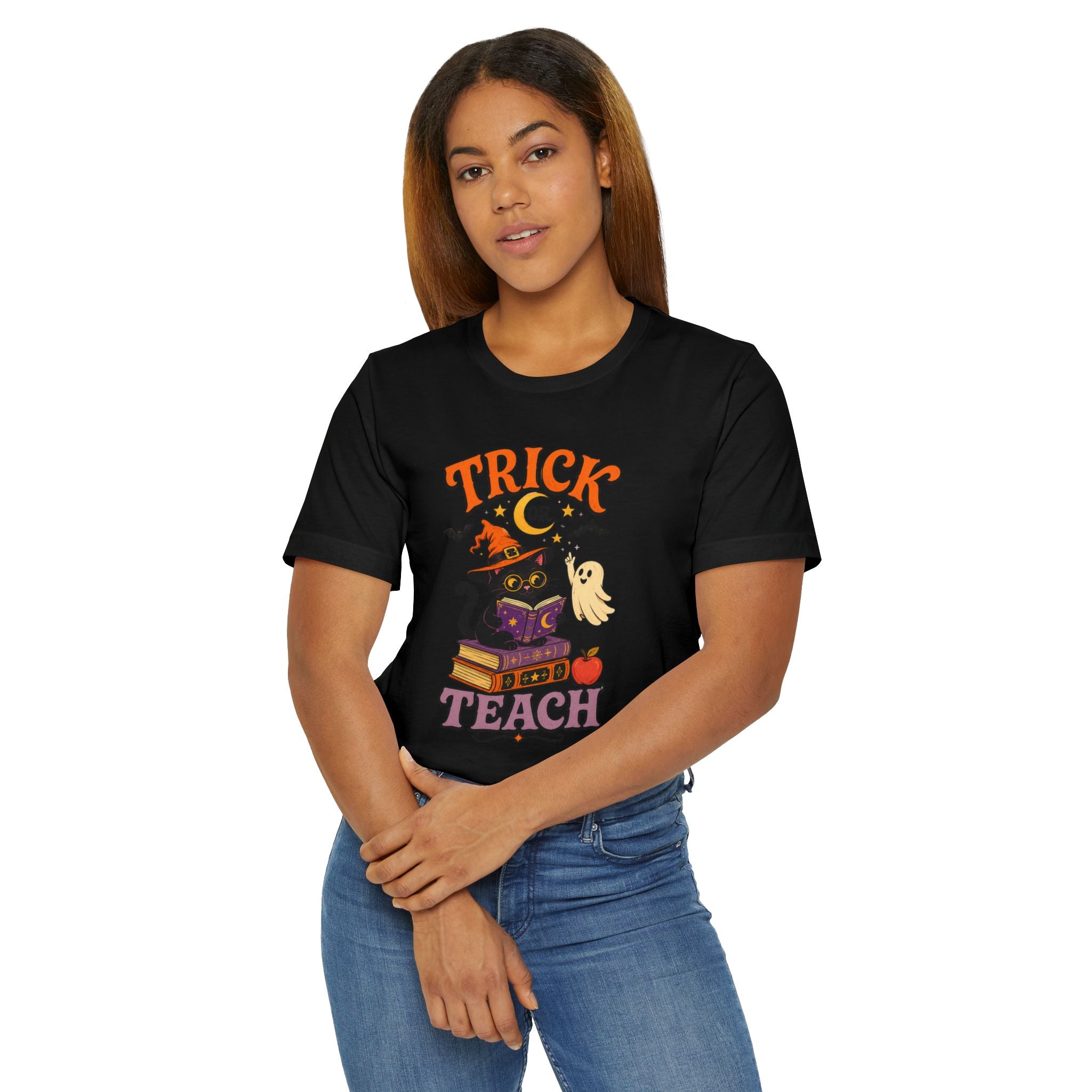 Trick or Teach Halloween Teacher T-Shirt