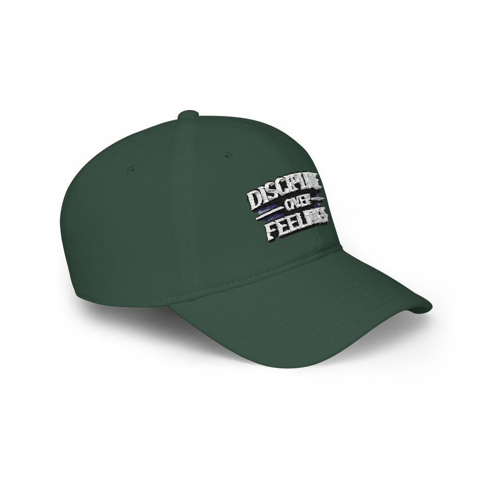 Discipline Over Feelings Hat