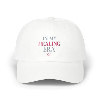 In My Healing Era Dad Cap — Self-Care Recovery Embroidered Baseball Hat