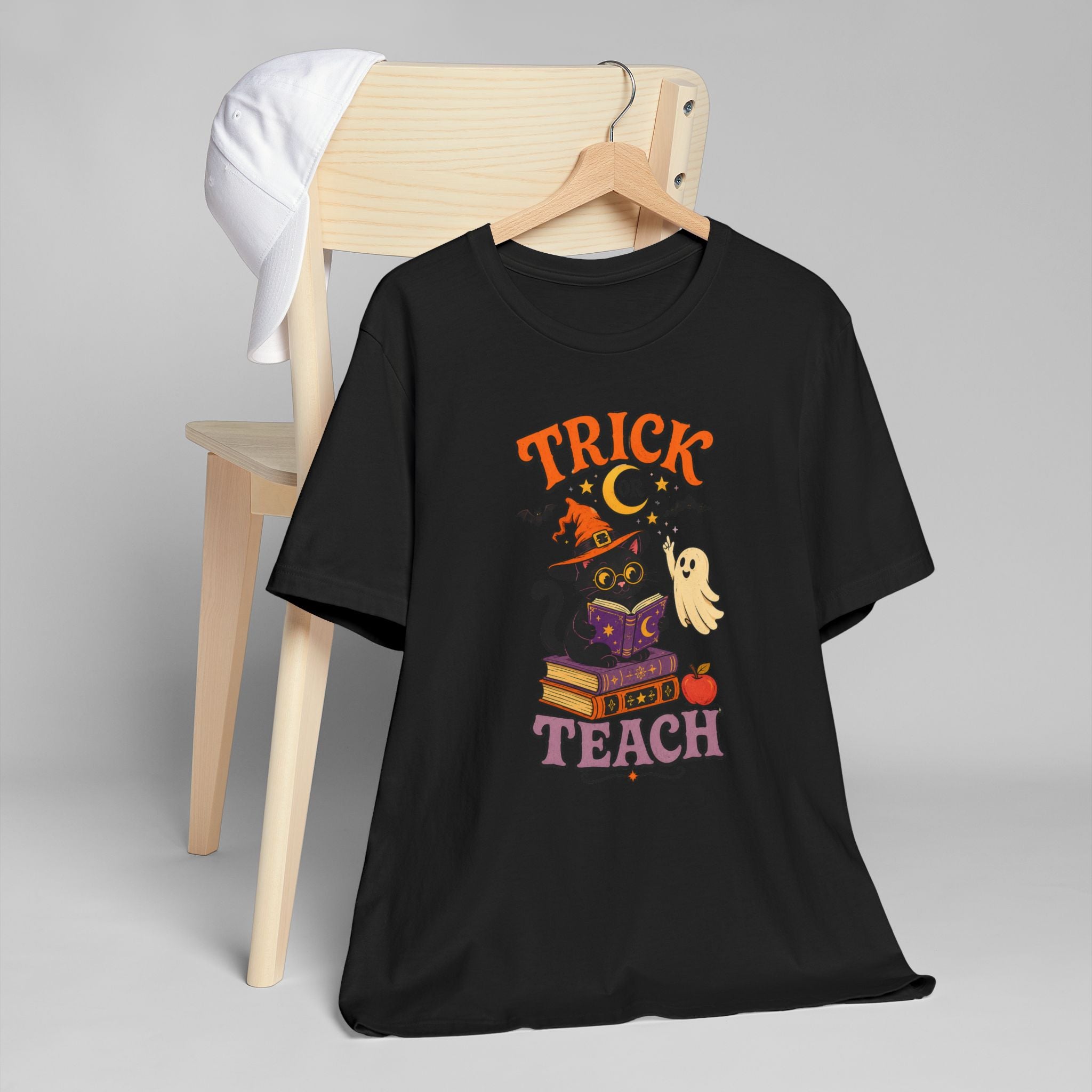 Trick or Teach Halloween Teacher T-Shirt