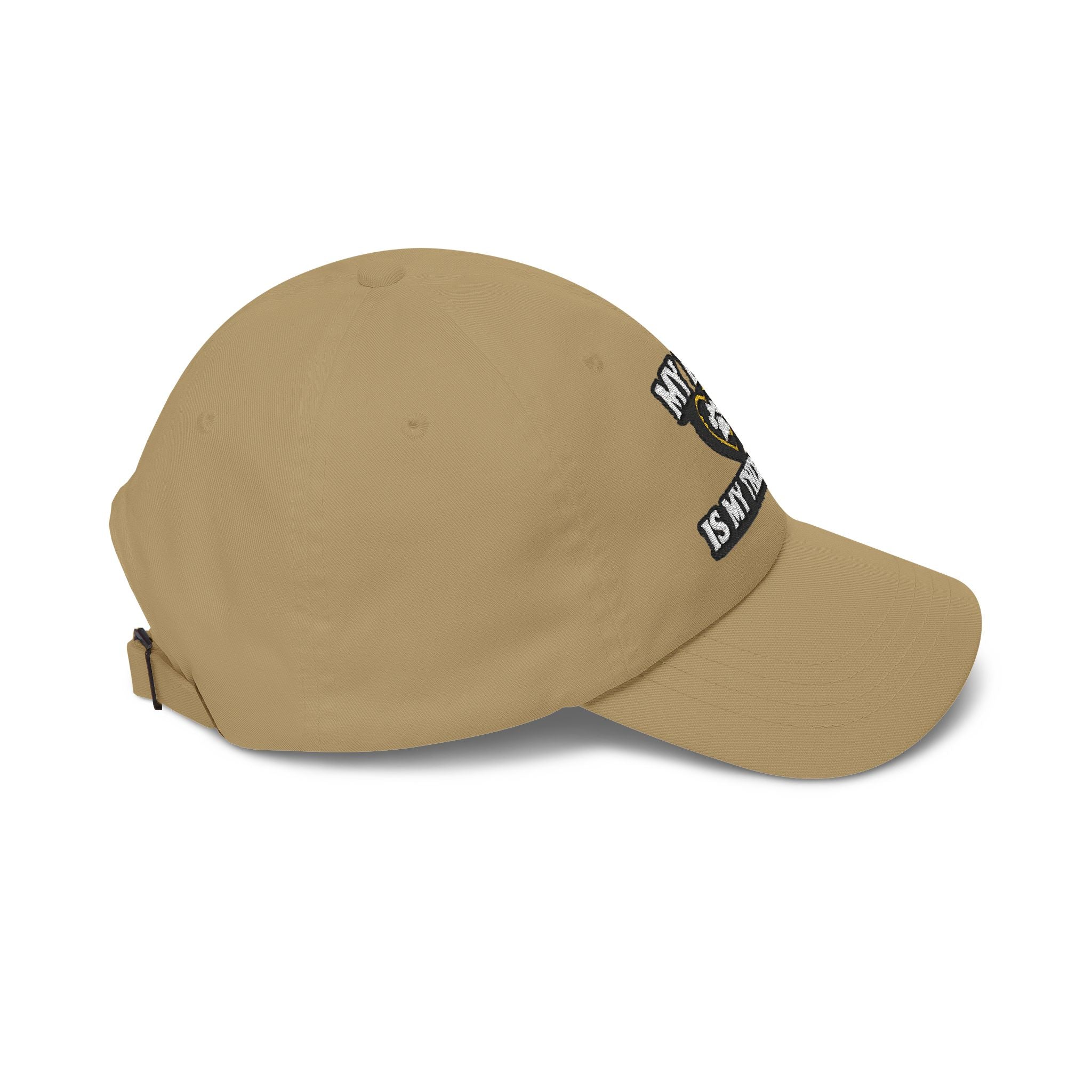 "My Dog Is My Therapist" Embroidered Baseball Hat