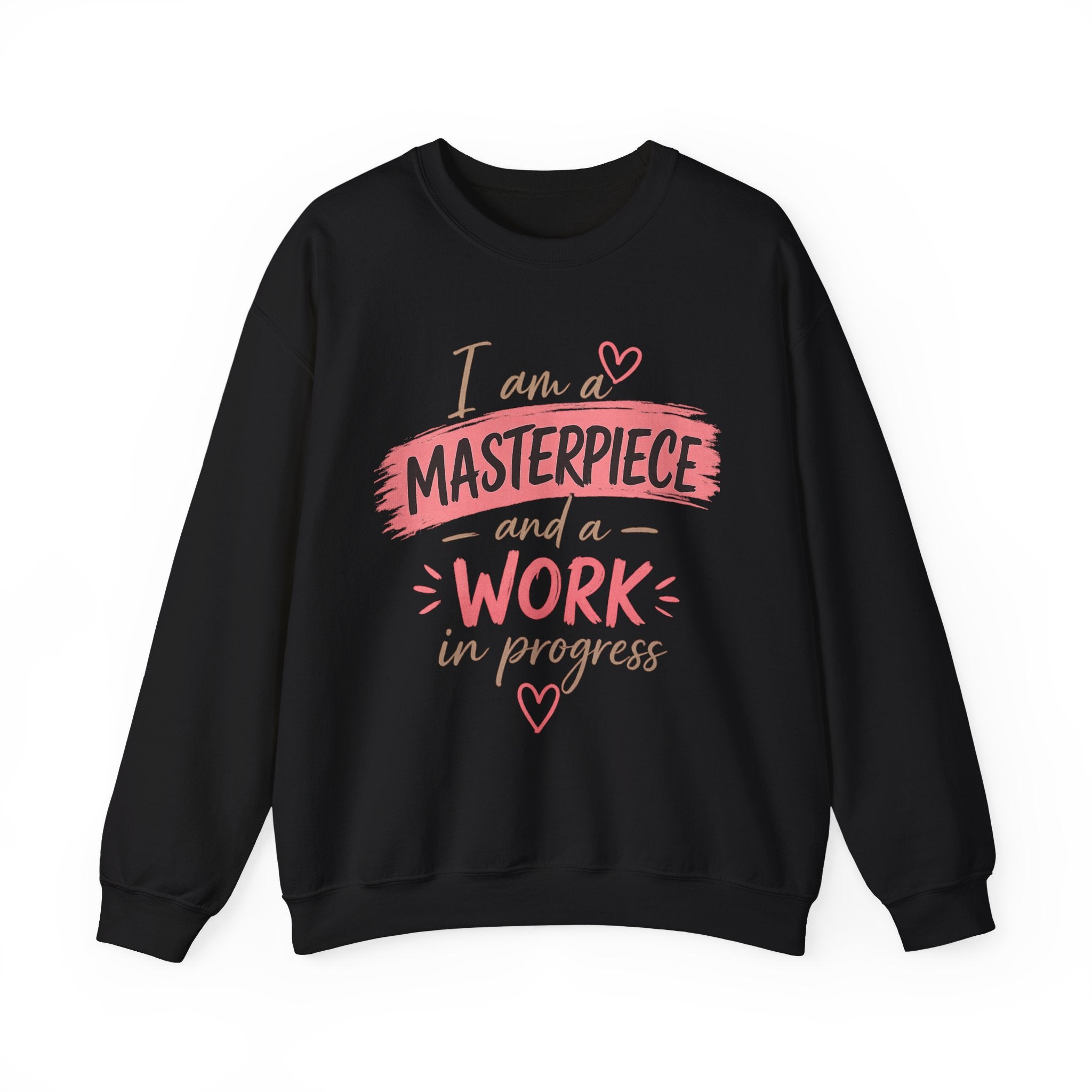 I Am a Masterpiece and a Work in Progress | Inspirational Mental Health Sweatshirt