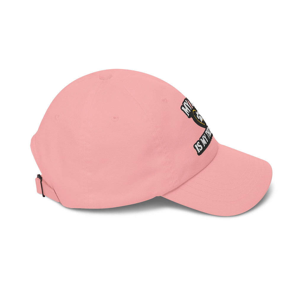 "My Dog Is My Therapist" Embroidered Baseball Hat