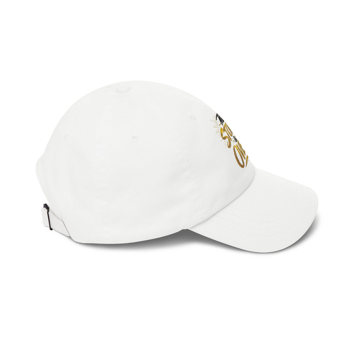 Dad Cap — "The Storm Is Over" Embroidered Inspirational Hat