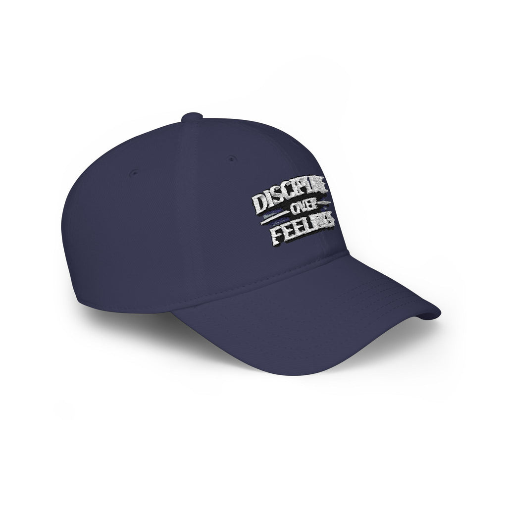 Discipline Over Feelings Hat