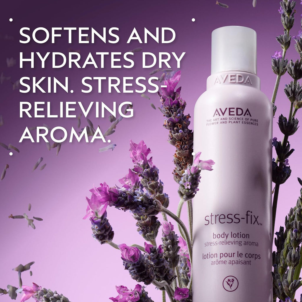 Aveda Stress-Fix Body Lotion | Shown to Reduce Feelings of Stress | with Aroma of Lavender, Lavandin, Clary Sage, 6.7 Fl Oz