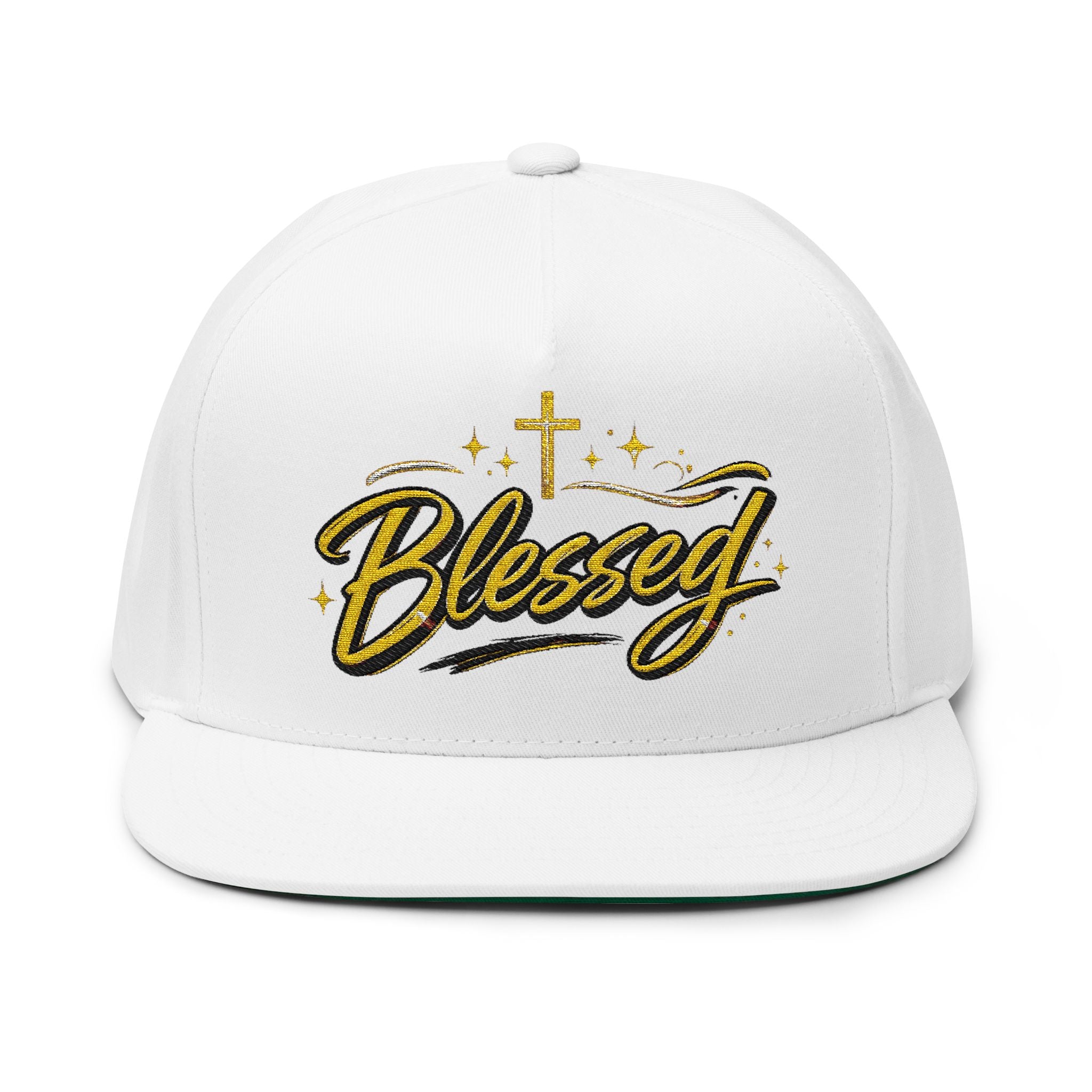 "Blessed" Embroidered Hat
