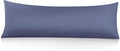 Body Pillow Cover 21X54, 100% Cotton Pillowcase, Steel Blue | 800 Thread Count Cotton Body Pillow Case, Soft Breathable Long Body Pillow Case with Envelope Closure, Set of 1