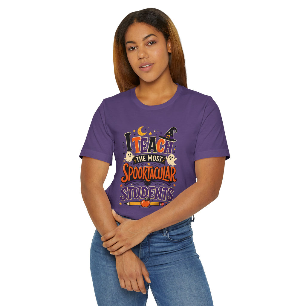 Spooktacular Students Teacher Halloween T-Shirt