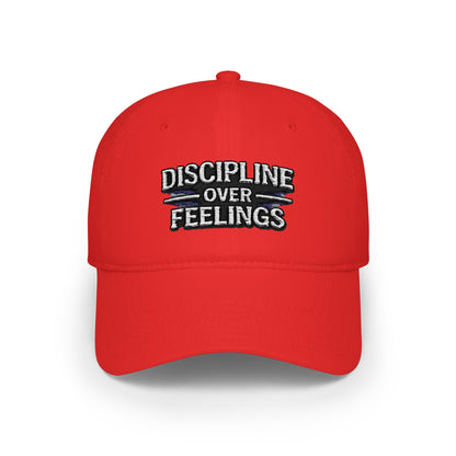 Discipline Over Feelings Hat