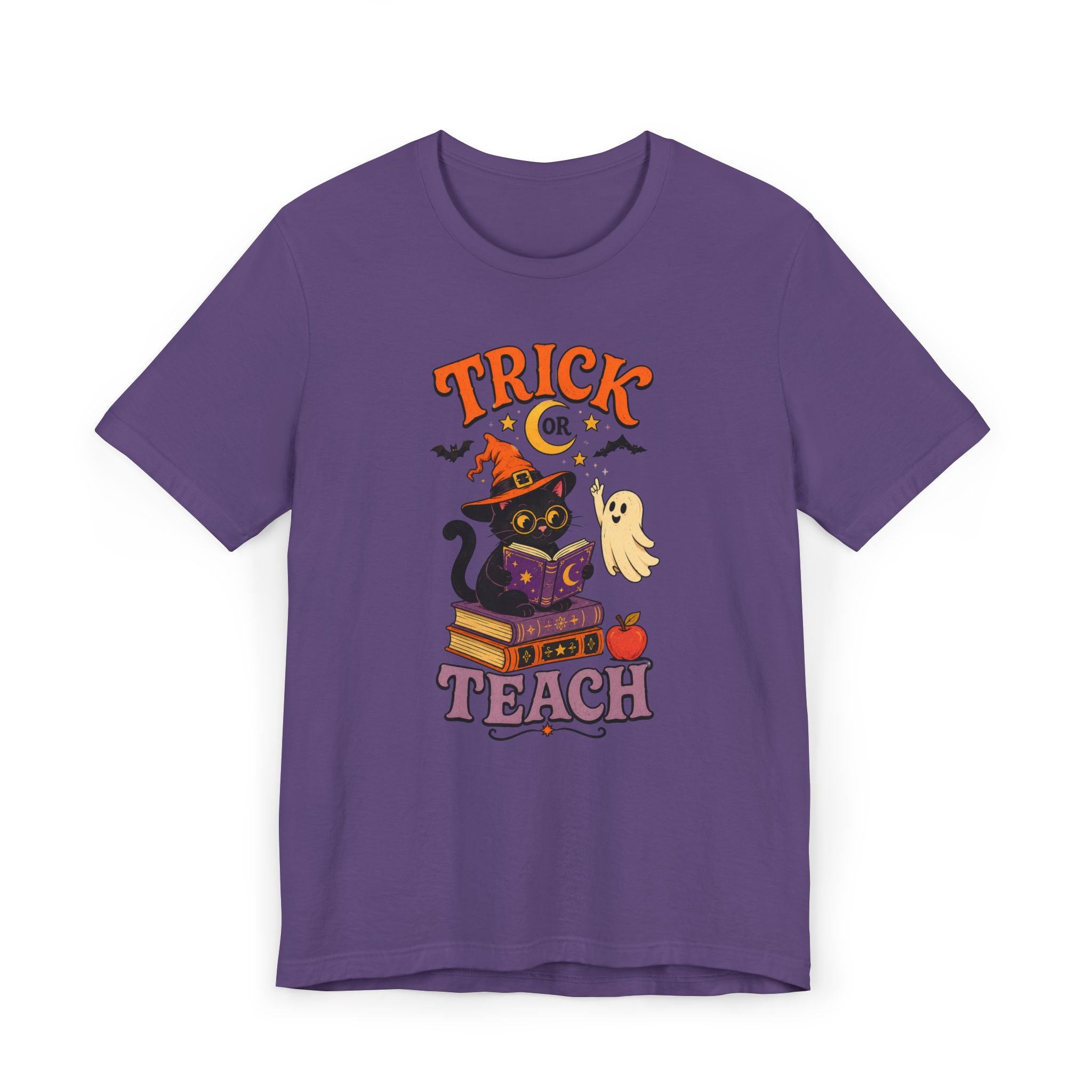 Trick or Teach Halloween Teacher T-Shirt