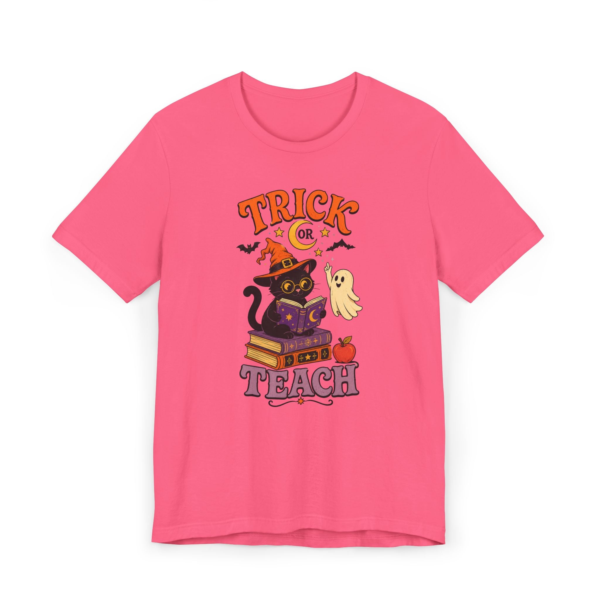 Trick or Teach Halloween Teacher T-Shirt