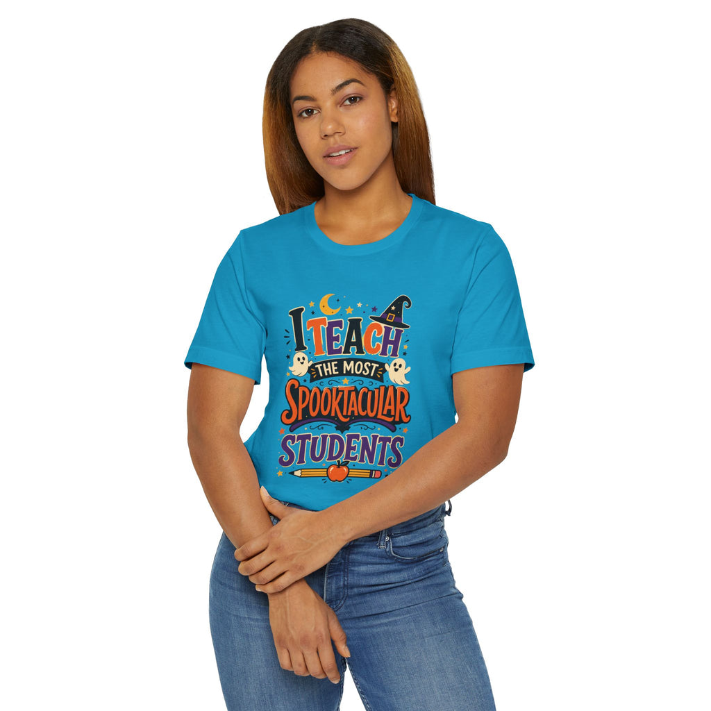Spooktacular Students Teacher Halloween T-Shirt