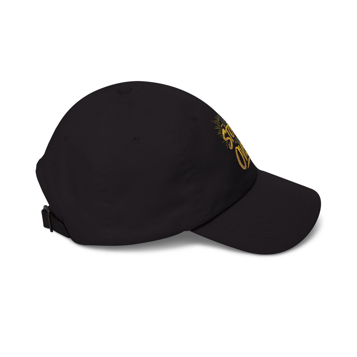 Dad Cap — "The Storm Is Over" Embroidered Inspirational Hat