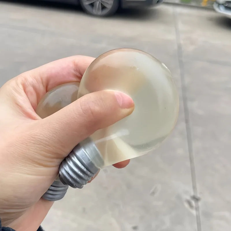 Light Bulb Maltose Squishy Stress Ball