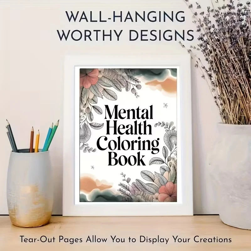 Mental Wellness Coloring Book