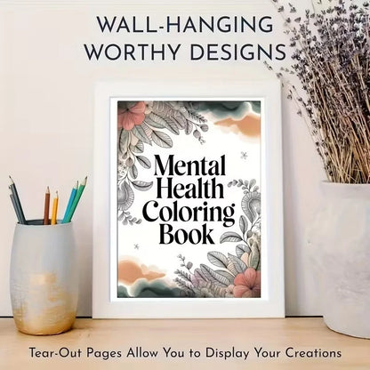 Mental Wellness Coloring Book