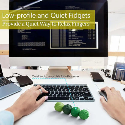 Magnetic Silicone Sensory Stress Balls