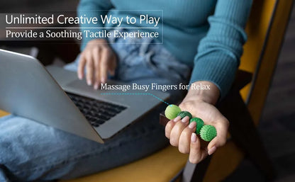 Magnetic Silicone Sensory Stress Balls