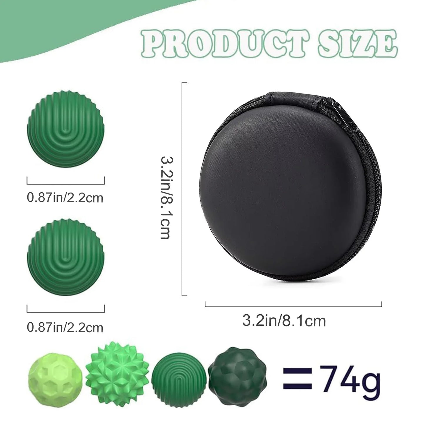Magnetic Silicone Sensory Stress Balls