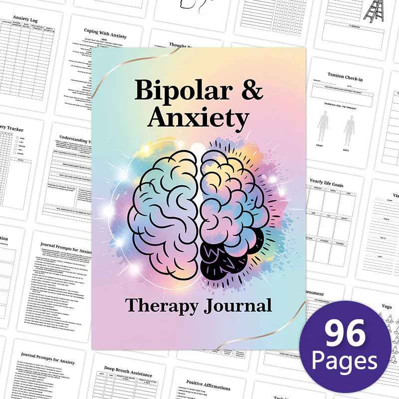 Bipolar & Anxiety Wellness Journal