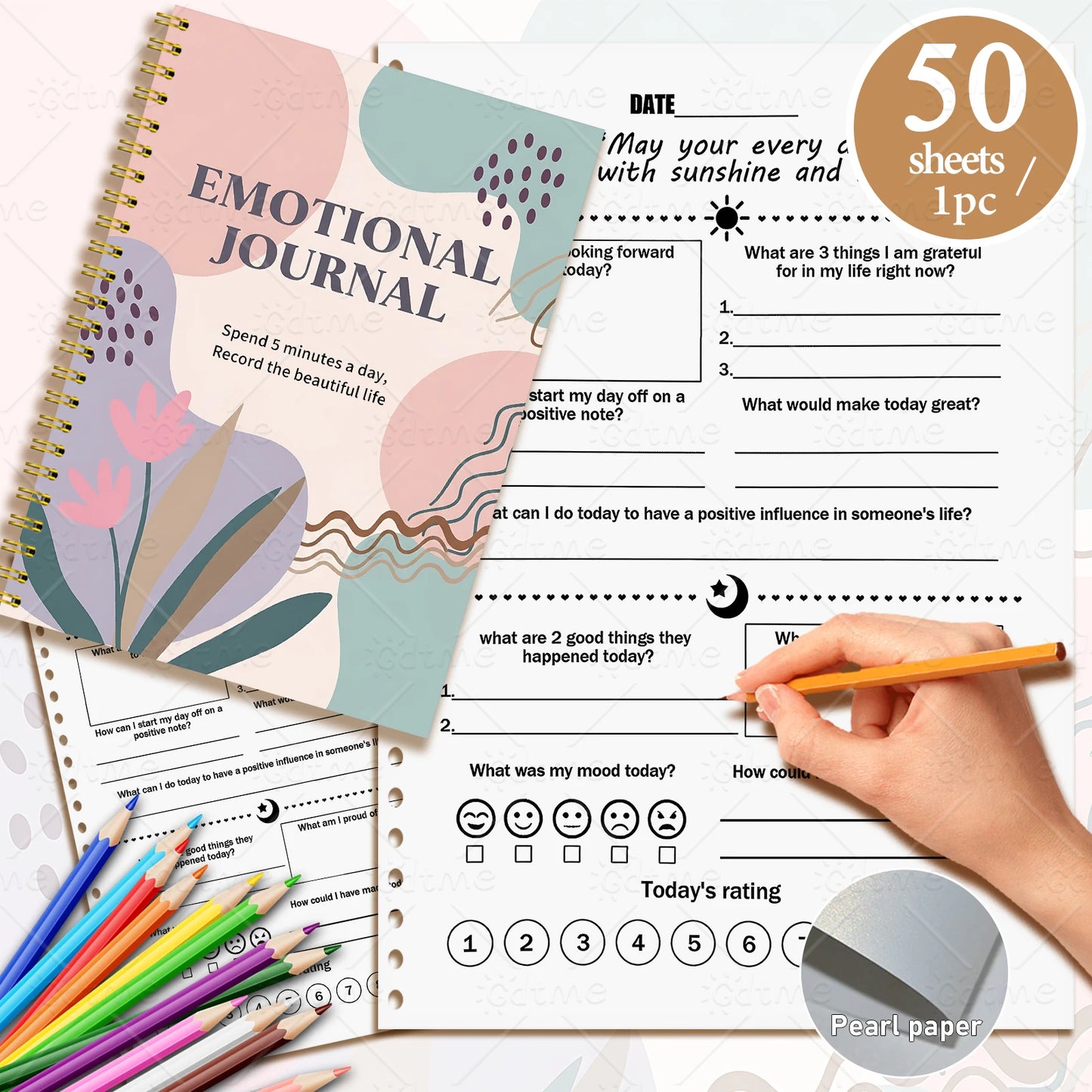 Adult Mental Health Wellness Planner