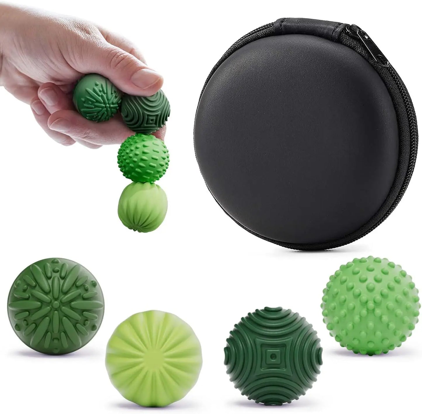Magnetic Silicone Sensory Stress Balls