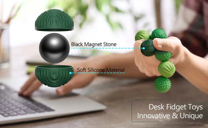 Magnetic Silicone Sensory Stress Balls