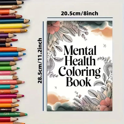 Mental Wellness Coloring Book