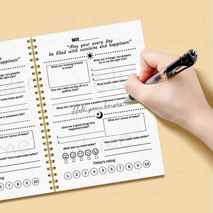 Adult Mental Health Wellness Planner