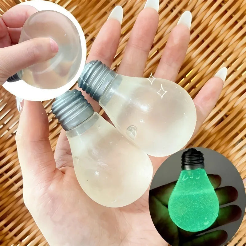 Light Bulb Maltose Squishy Stress Ball