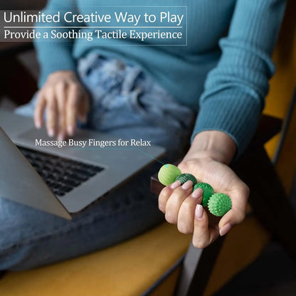 Magnetic Silicone Sensory Stress Balls