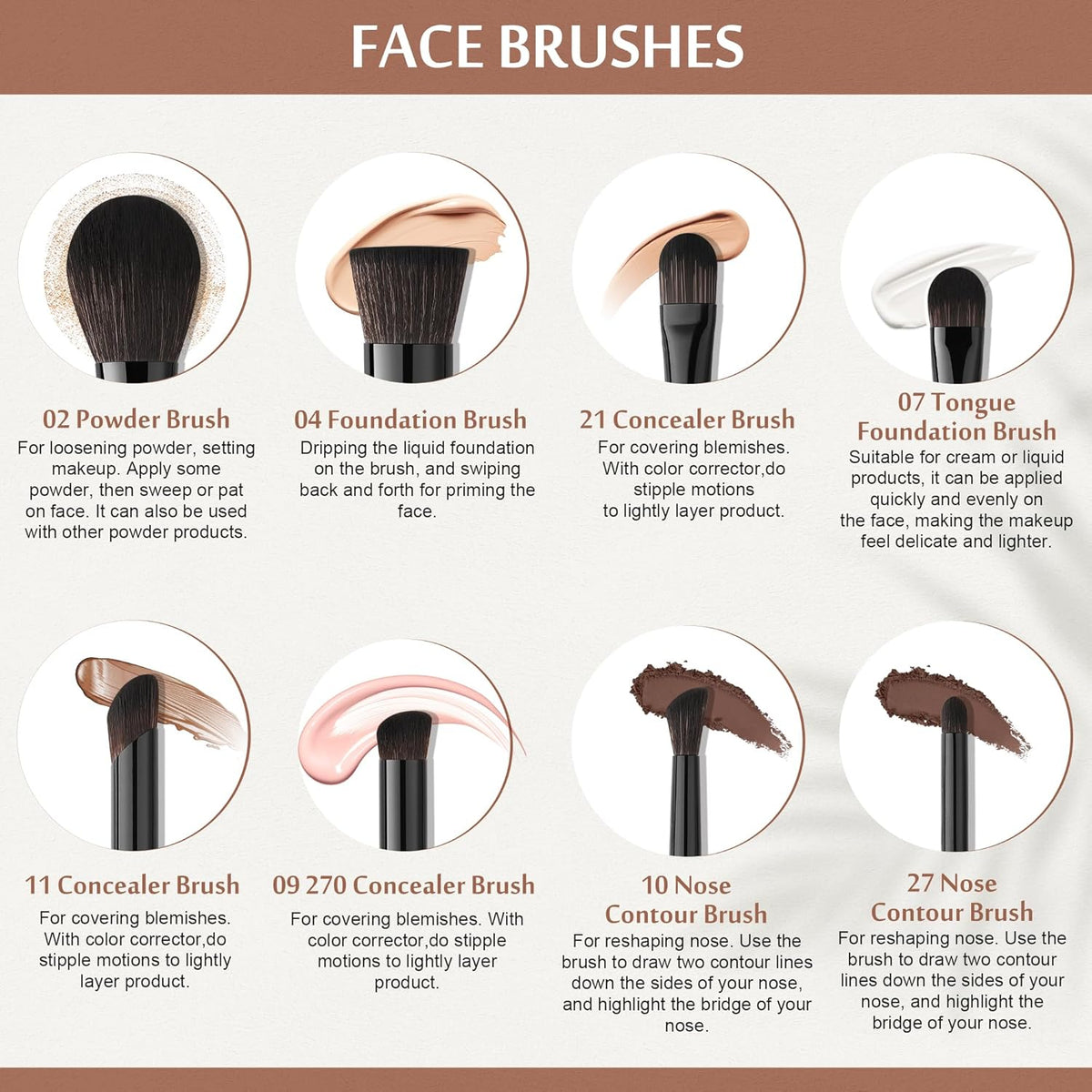 Makeup Brushes Set Professional 30Pcs Obsidian Makeup Brushes Premium Synthetic Powder Kabuki Foundation Contour Blush Concealer Eye Shadow Blending Eyeliner Crease Eyebrow Make up Brush Kit