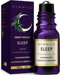 Sleep Well Roll on Essential Oil anti Stress Calming Aromatherapy Stick Blend Lavender Bergamot Frankincense Destress Relaxation Stress Gift for Women